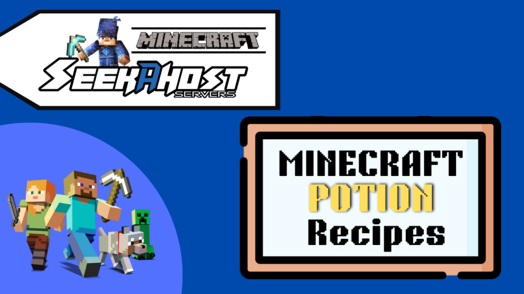 Brewing Potion Guide For Minecraft Potion Recipes. SeekaHost