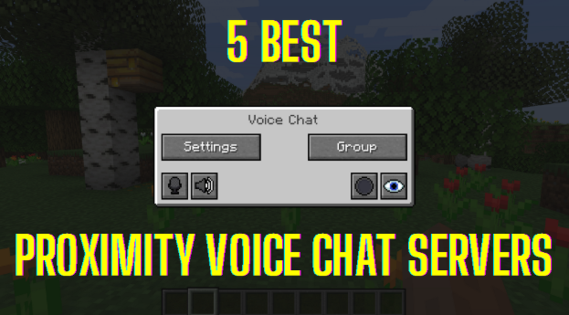 5 best proximity voice chat servers minecraft