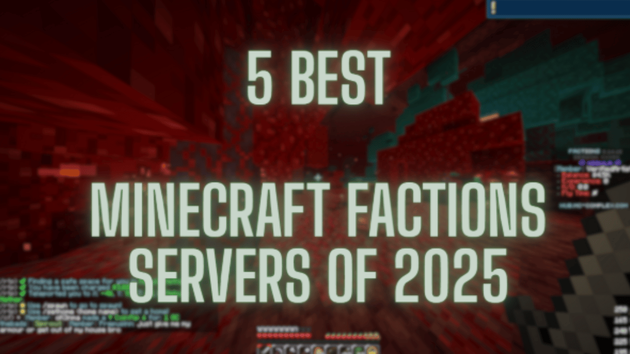 5 best minecraft factions servers