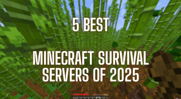 5 best minecraft survival servers 2025
