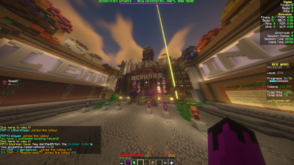 hypixel bedwar server