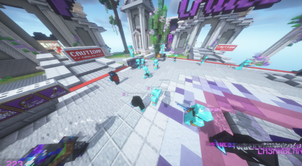 purple prison popular server