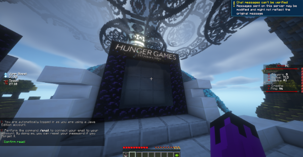 arch mc hunger games server